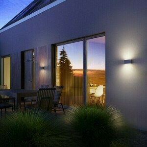 Outdoor wall lamp Torino White 230 V Led 2x5 W Ip54 3000 K small 3