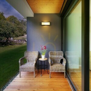 Rendl DURANT Outdoor Wall Light Anthracite E27 15 W IP54 small 2