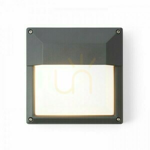 Wall lamp Delta 215 wall lamp Anthracite 230 V E27 18 W Ip54 small 2