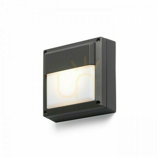 Check Wall lamp Delta 145 wall lamp Anthracite 230 V Gx53 9 W ip54