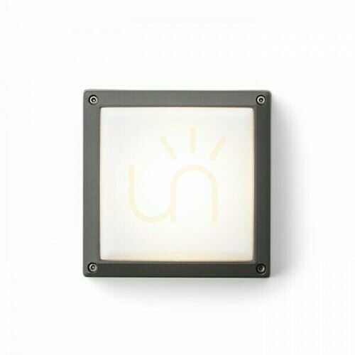 Check Wall lamp Delta 145 Surface-mounted Anthracite 230 V Gx53 9 W Ip54