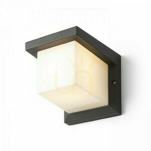 Outdoor wall lamp Rendl HIDE SQ anthracite grey E27 max 15 W IP44 R12560 small 4