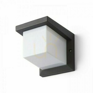 Outdoor wall lamp Rendl HIDE SQ anthracite grey E27 max 15 W IP44 R12560 small 0