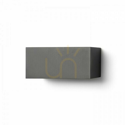Check Wall lamp Durant Up Down wall lamp Anthracite 230 V E27 18 W Ip54