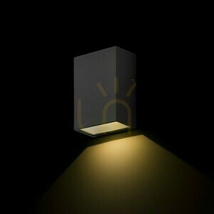 Outdoor wall lamp Pekko Black 230 V Led 3 W 67° Ip54 3000 K small 2
