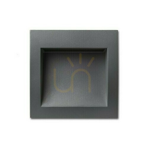 Check Gordiq M Anthracite 230 V Led 3 W outdoor recessed luminaire Ip65 3000 K