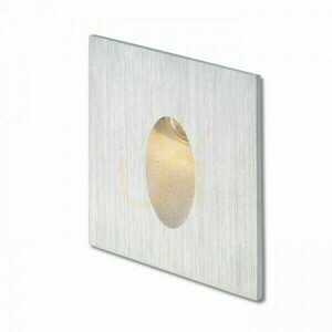 Elica Sq Brushed Aluminum Outdoor Recessed Luminaire 230 V Led 3 W Ip54 3000 K small 1