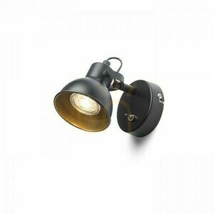 Rosita I wall lamp Black/Gold 230 V Led Gu10 9 W. small 5