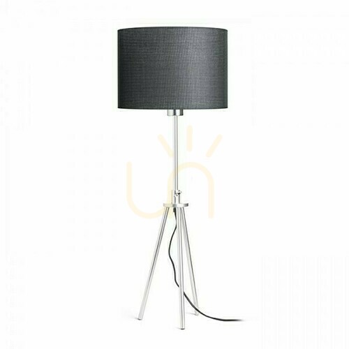 Check Gardette Table Lamp Black Aluminum 230 V E27 42 W.