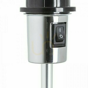 Gardette Table Lamp Black Aluminum 230 V E27 42 W. small 3