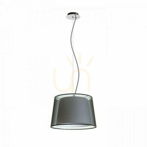Esplanade Pendant Lamp Transparent Black/White Chrome 230 V E27 42 W. small 4