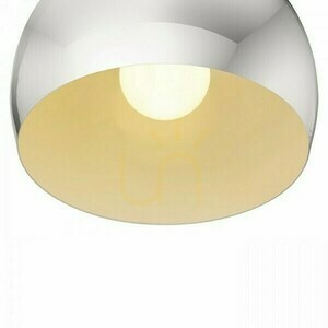 Aston 30 Chrome 230 V E27 42 W Pendant Lamp. small 1