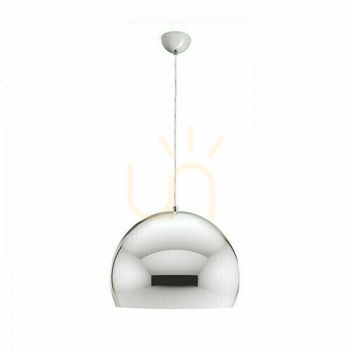 Check Aston 30 Chrome 230 V E27 42 W Pendant Lamp.