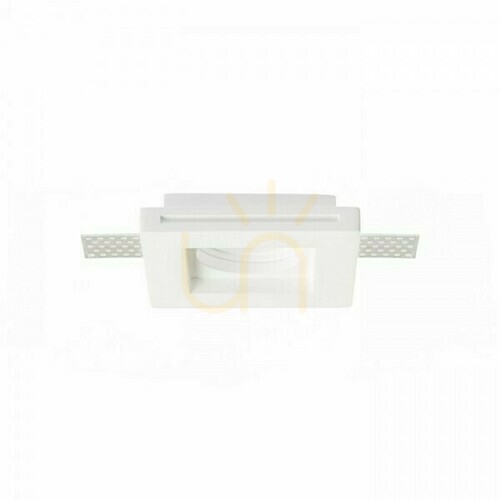 Check Dandy Sq Recessed Gypsum 230 V Gu10 35 W luminaire.