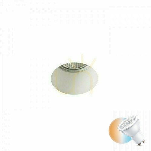 Check Quo R Recessed Gypsum luminaire 230 V Gu10 35 W.