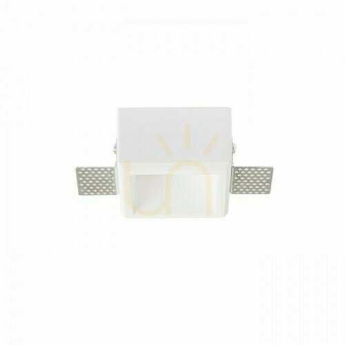 Check Rendl QUO SQ I recessed gypsum light fitting GU10 R12360