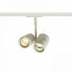 Beeba Ii Spotlight For 1 Phase Rail White 230 V Gu10 2x35 W. small 5
