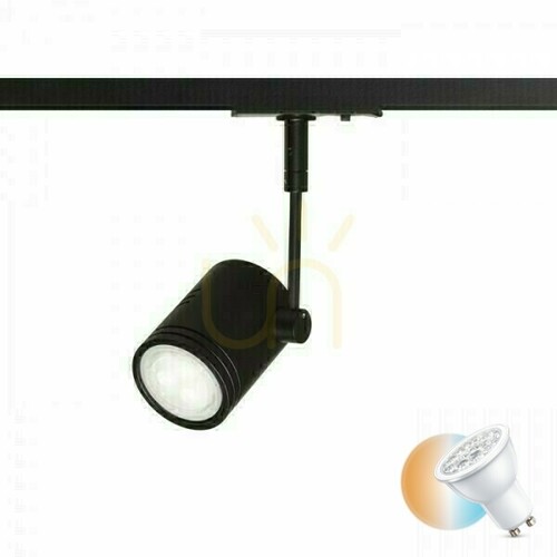 Check Beeba I Spotlight For 1 Phase Rail Black 230 V Gu10 35 W.