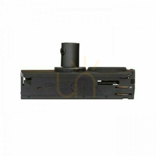 Check Lighting Rail 1 F Adapter Black 230 V