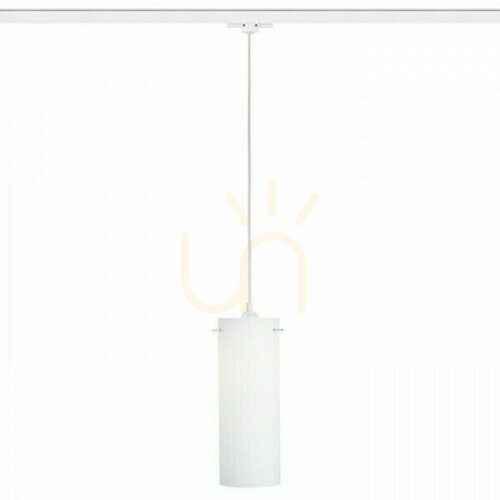 Check Claudia Pendant Lamp For Rail 3 Phase Milk Glass 230 V E27 15 W.