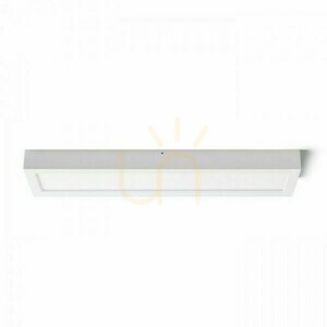 Structural Led Surface Mounted Lamp 60x15 White 230 V 22 W 3000 K small 3
