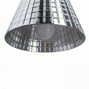 Rendl CORONA Chrome-Tinted Glass Pendant Light, E27, max. 15 W, R12055 small 2
