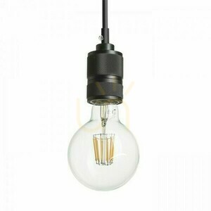 Cindy Vi Pendant Lamp Black 230 V E27 6x42 W. small 2
