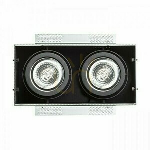 Electra Ii Recessed Luminaire Black 12 V G53 2x50 W. small 3