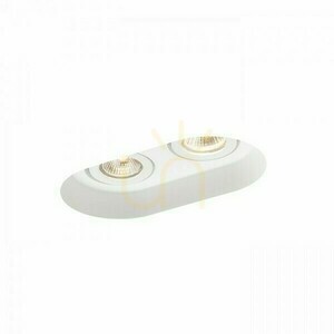 Recessed Luminaire Dingo Gu10 Ii Directional Gypsum 230 V 2x35 W. small 1