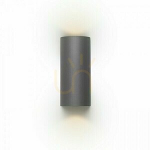 Outdoor wall lamp Zack Ii Anthracite 230 V Led 2x3 W 58° Ip54 3000 K small 1