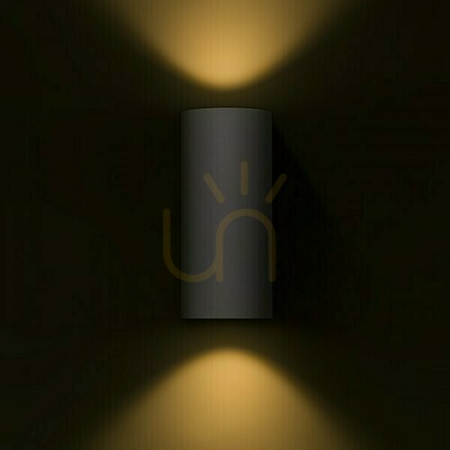 Check Outdoor wall lamp Zack Ii Anthracite 230 V Led 2x3 W 58° Ip54 3000 K