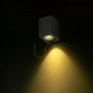 Outdoor wall lamp Kubi I Anthracite 230 V Led 3 W 56° Ip54 3000 K small 2