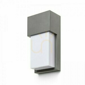 Wall lamp Chicago wall lamp Anthracite 230 V E27 18 W Ip44 small 0
