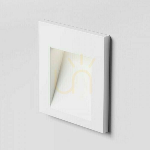 Check Recessed outdoor luminaire Tess Sq White 230 V Led 3 W Ip54 3000 K