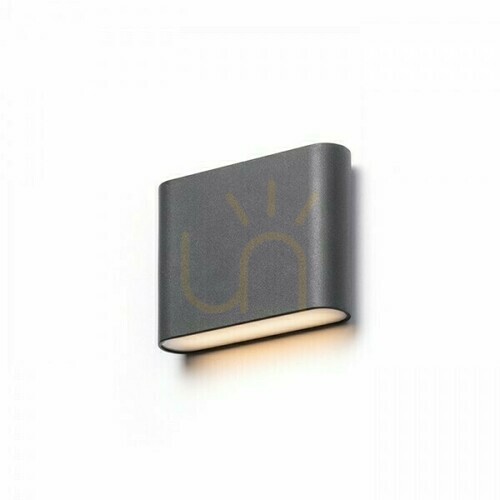 Check Outdoor wall lamp Choix 114 wall Anthracite 230 V Led 2x3 W Ip54 3000 K
