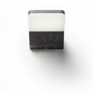 Wall lamp Virgo wall lamp Anthracite 230 V Led 9 W Ip65 3000 K small 1