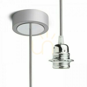Rendl HEX Pendant Set R11943 Grey/Chrome E27 15 W small 0