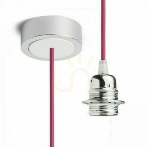 Shade, Hex Lampshade Hanging Set Chp+Fk+Cho+Bp1 230 V E27 28 W. small 0