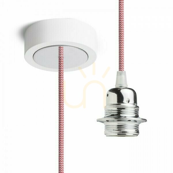 Shade, Hex Lampshade Hanging Set Bp+Cz/Bk+Cho+Chp1 230 V E27 28 W.