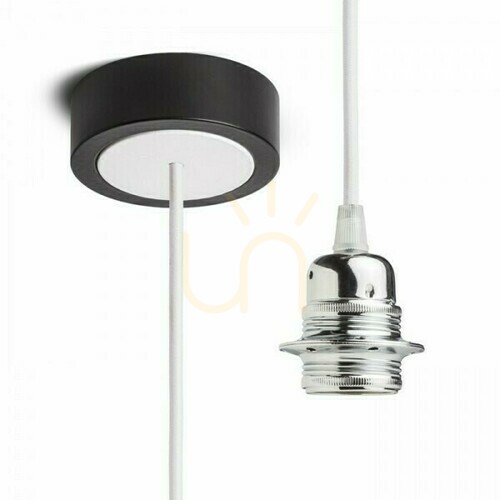 Check Shade, Hex Lampshade Hanging Set Cp+Bk+Cho+Bp1 230 V E27 28 W.