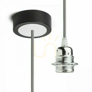 Shade, Hex Lampshade Hanging Set Cp+C/Bk+Cho+Bp1 230 V E27 28 W. small 0
