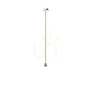 Lampshade suspension set Rendl ELISA R11875 chrome, red cable, E27 small 0