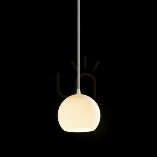 Check COPA pendant lamp, opal glass, 230 V E27 max. 11 W