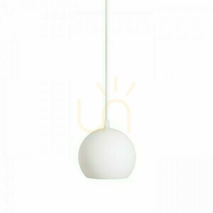 COPA pendant lamp, opal glass, 230 V E27 max. 11 W small 2