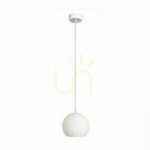 COPA pendant lamp, opal glass, 230 V E27 max. 11 W small 0