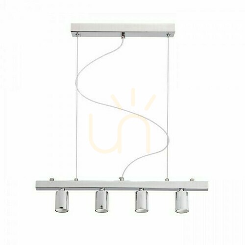 Check Shade, Lampshade Rallong Iv Pendant Base Chrome 230 V E27 4x42 W.