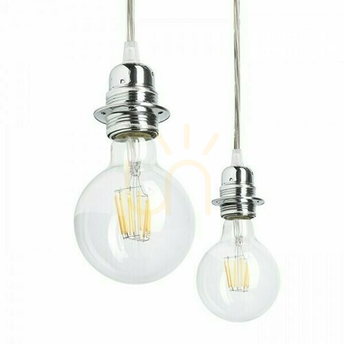 Check Rendl KOMBIX 6 pendant set chrome CHB+TC+CHF 230V E27 max. 6x15W