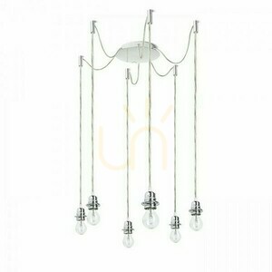 Shade, Lampshade Kombix 6 Hanging Set Chp+Tk+Cho 230 V E27 6x28 W. small 2