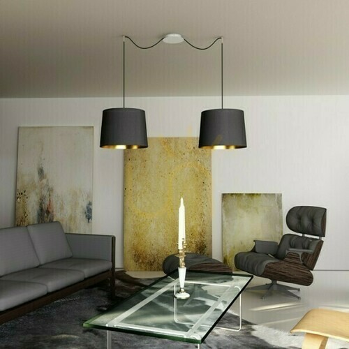 Check Shade, Lampshade Kombix 2 Hanging Set Bp+Ck+Cho 230 V E27 2x28 W.