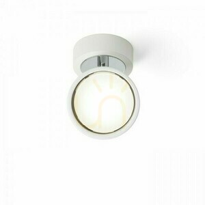Pixie Surface Mounted Lamp Adjustable White Chrome 230 V Led Gx53 7 W. small 1
